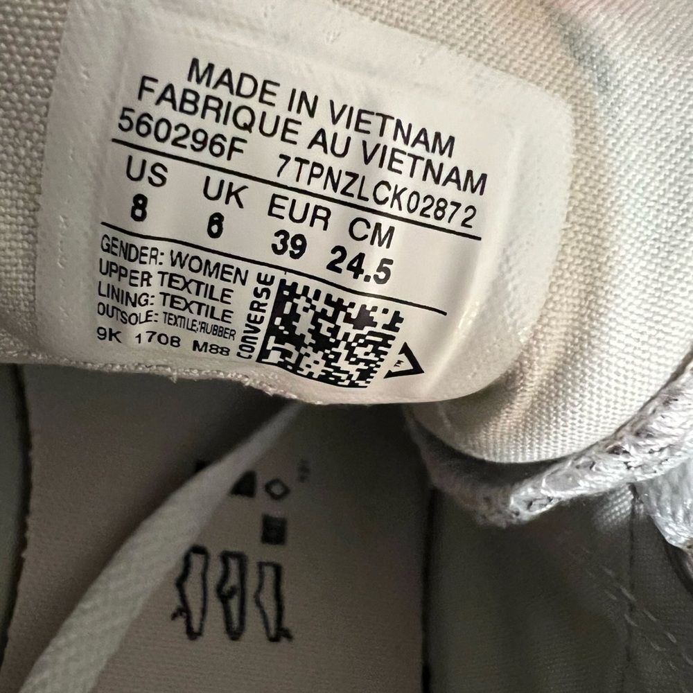 Converse Geometric Pattern Sneakers - image 10